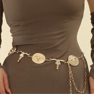 Western style belt N783